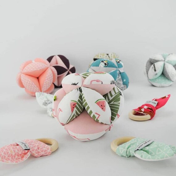 Balle De Prehension Montessori Balle Puzzle Bebe Etsy