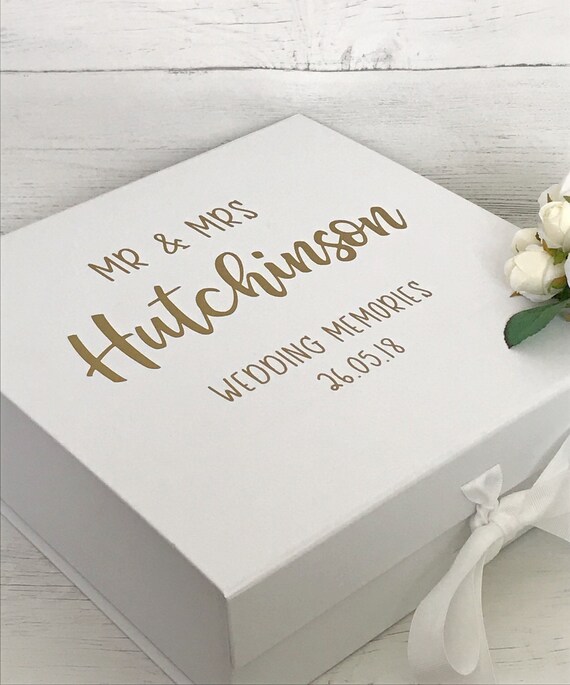 Personalised Wedding Gift Wedding Keepsake Wedding 