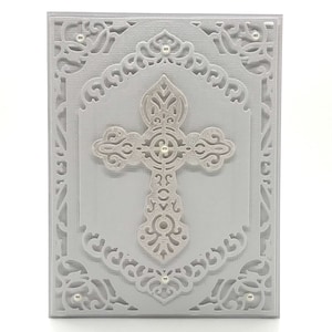 Handmade, Baptism, First Communion, Confirmation, Christian, Religious, Cross, Christening
