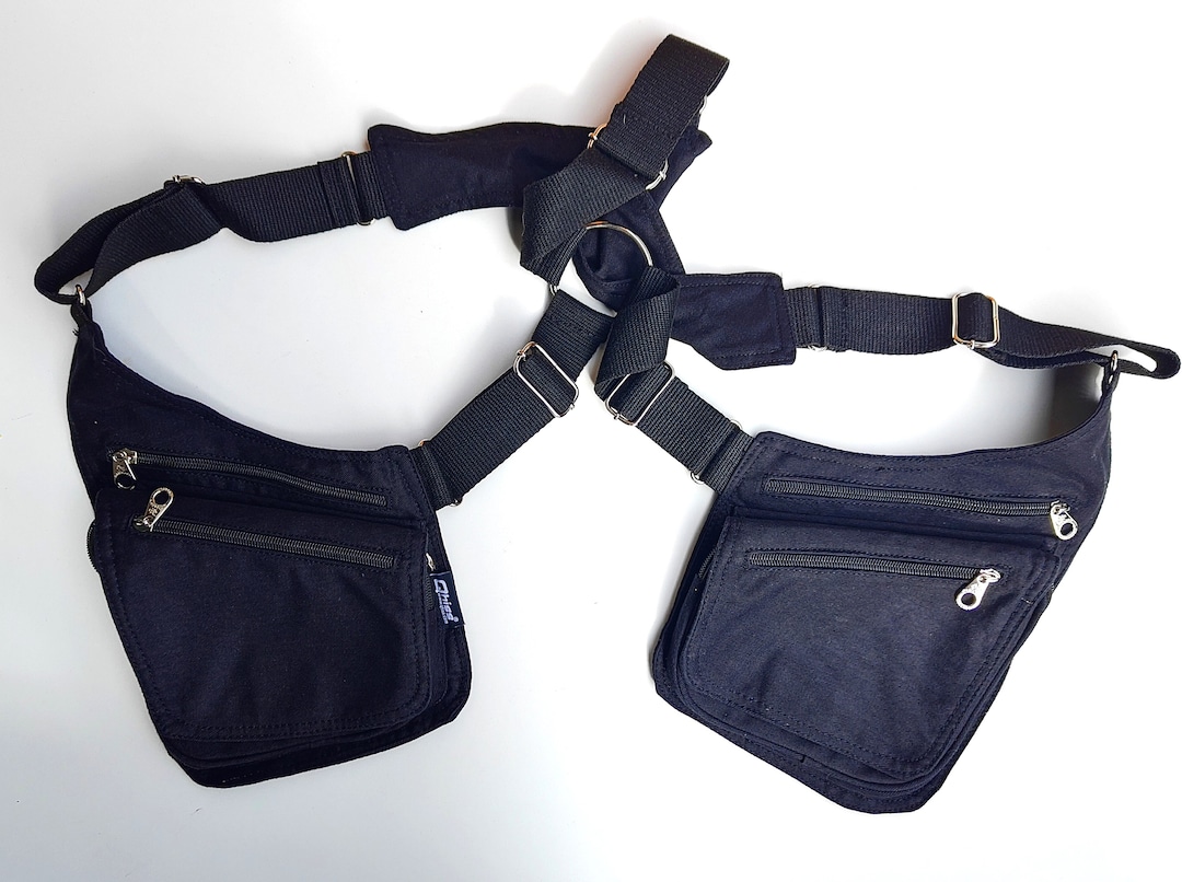 Uomo Donna Borsa a Tracolla Marsupio Casual Marsupio Utilità Borsa