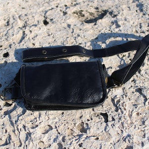 Hüfttasche aus Leder - Hüfttasche aus Leder - Gürteltasche Damen - Festival Hüfttasche