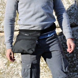 riñonera en vaqueros de algodón, cinturón de viaje, cartera, festival