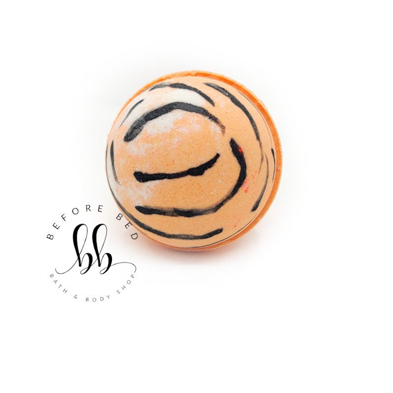 Tiger King Inspired Bath Bomb