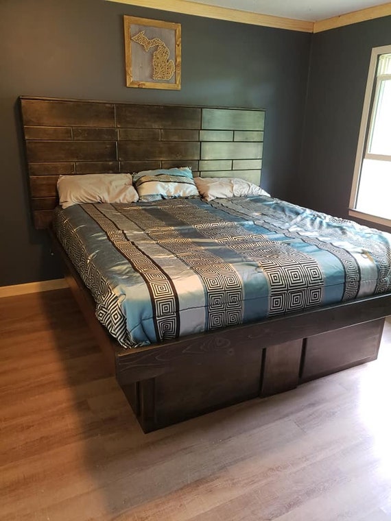 Concealment Bed Set Modern Style Headboard Image 0