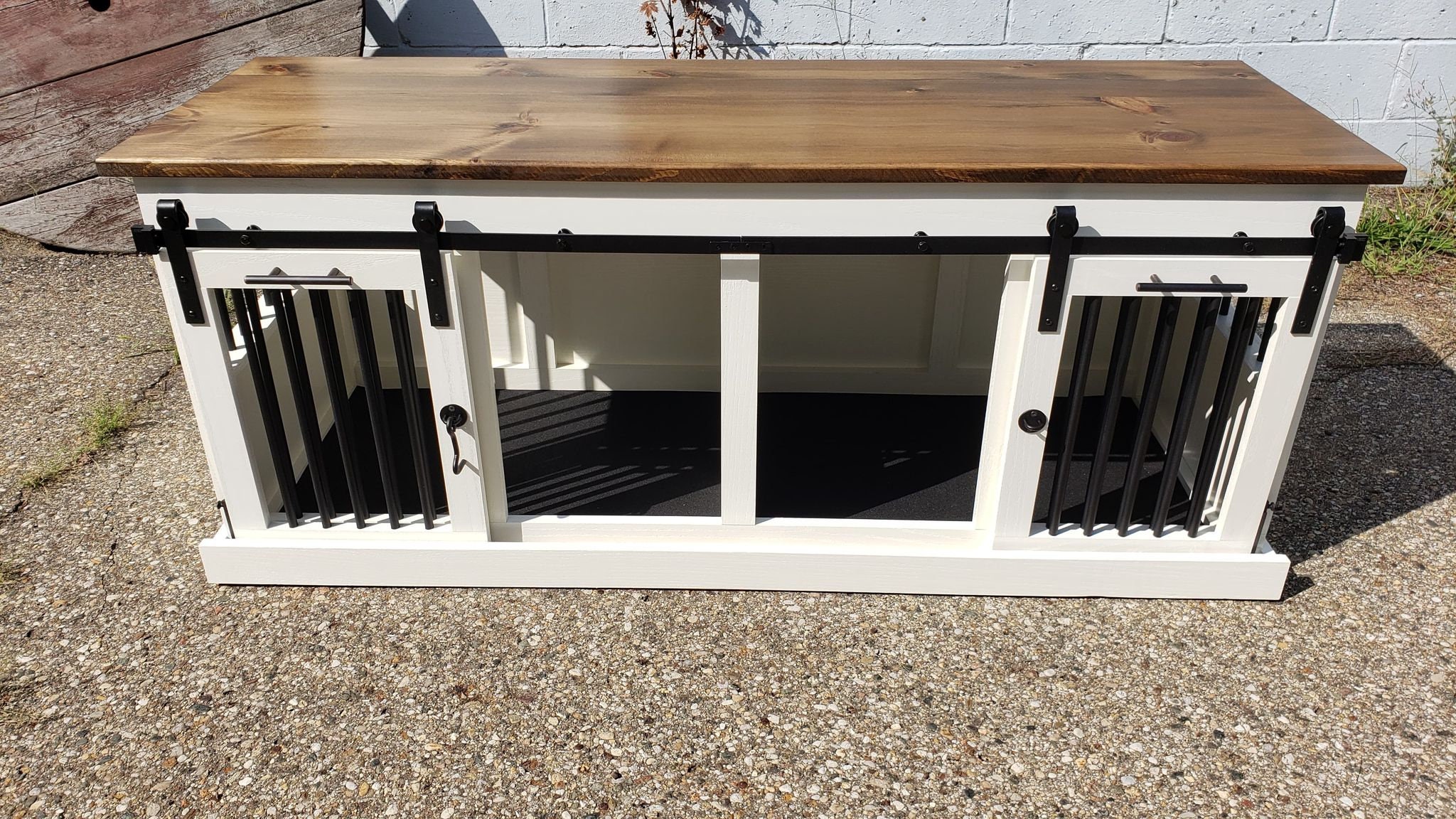 Sliding Barn Door Kennel / 1 in the U.S. / Dog Kennel / Etsy