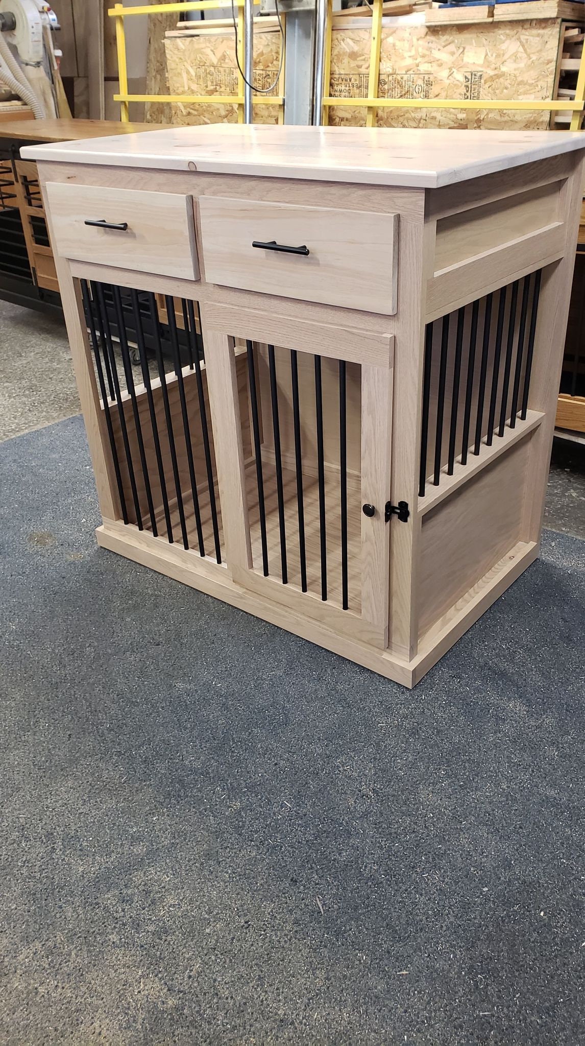 Sliding Barn Door Kennel / 1 in the U.S. / Dog Kennel / Etsy