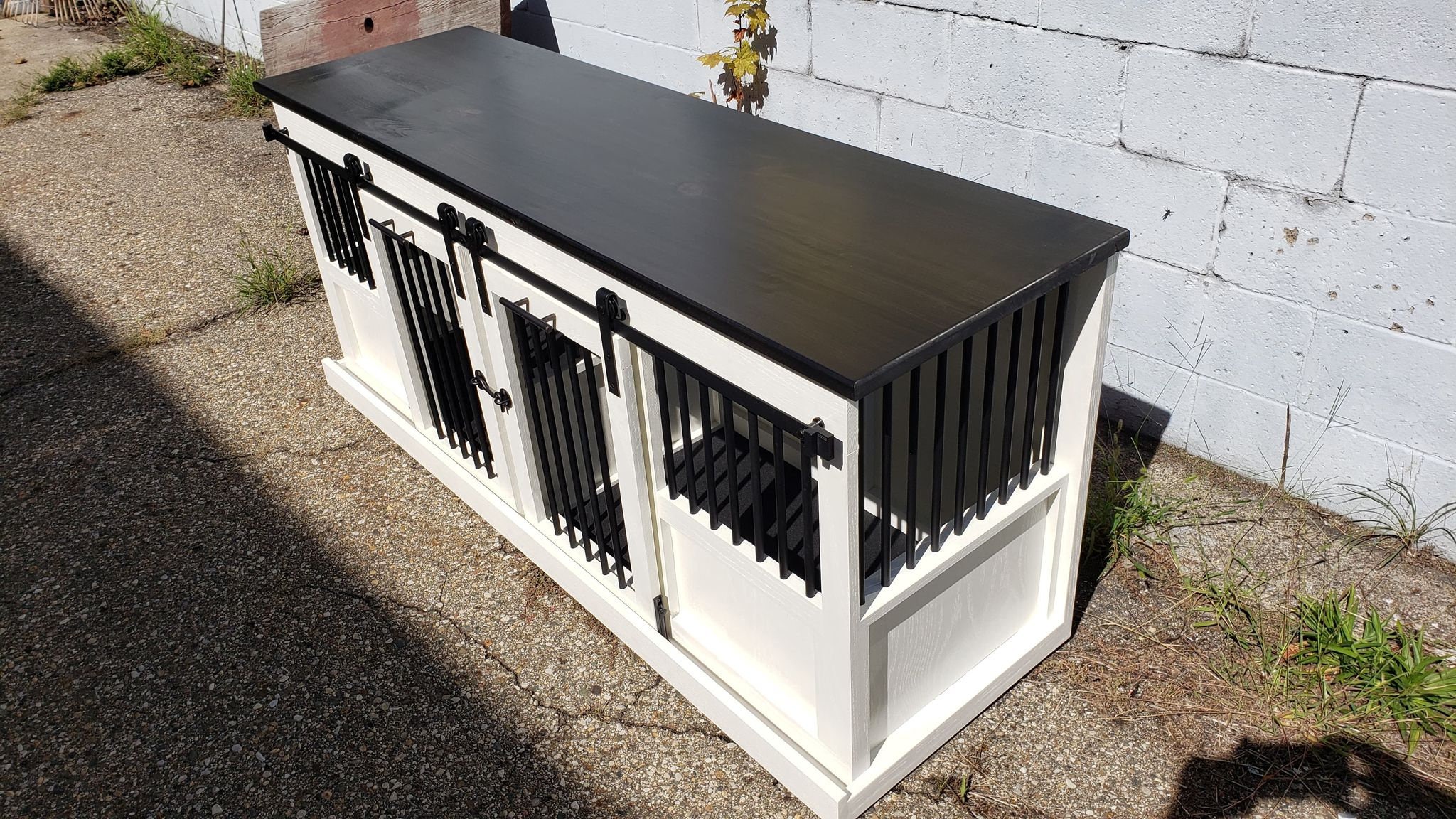 Sliding Barn Door Kennel / 1 in the U.S. / Dog Kennel / Etsy