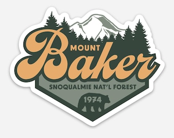 Mt. Baker Sticker