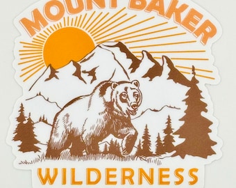 Mt. Baker Sticker