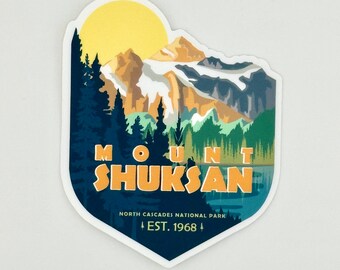 Mt. Shuksan Sticker