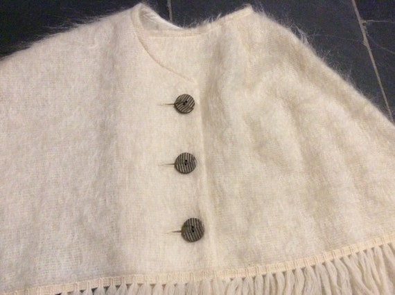 Mohair cape