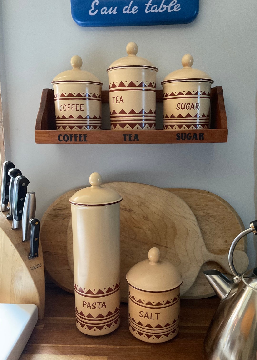 Pottery Storage Kit Hornsea Pottery Storage Jars - Etsy UK
