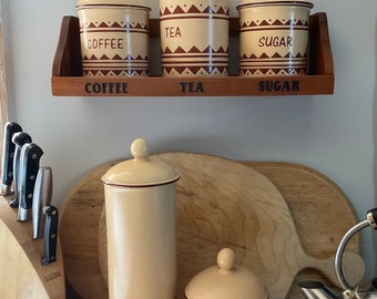 Hornsea pottery storage jars