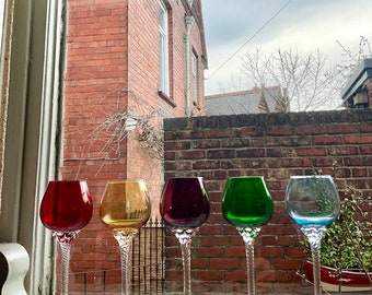 vintage coloured glasses