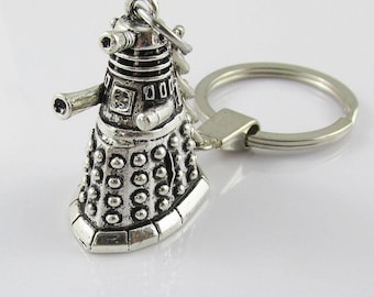 Dr Who Inspired Dalek Keychain Keyring Key Ring Great Gift