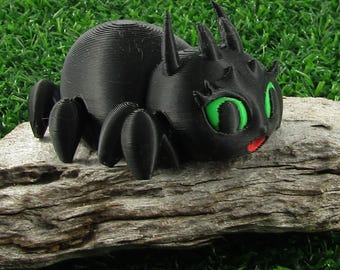 Articulating 3D Halloween Evil Spider Fidget Toy Desk Decoration Gift