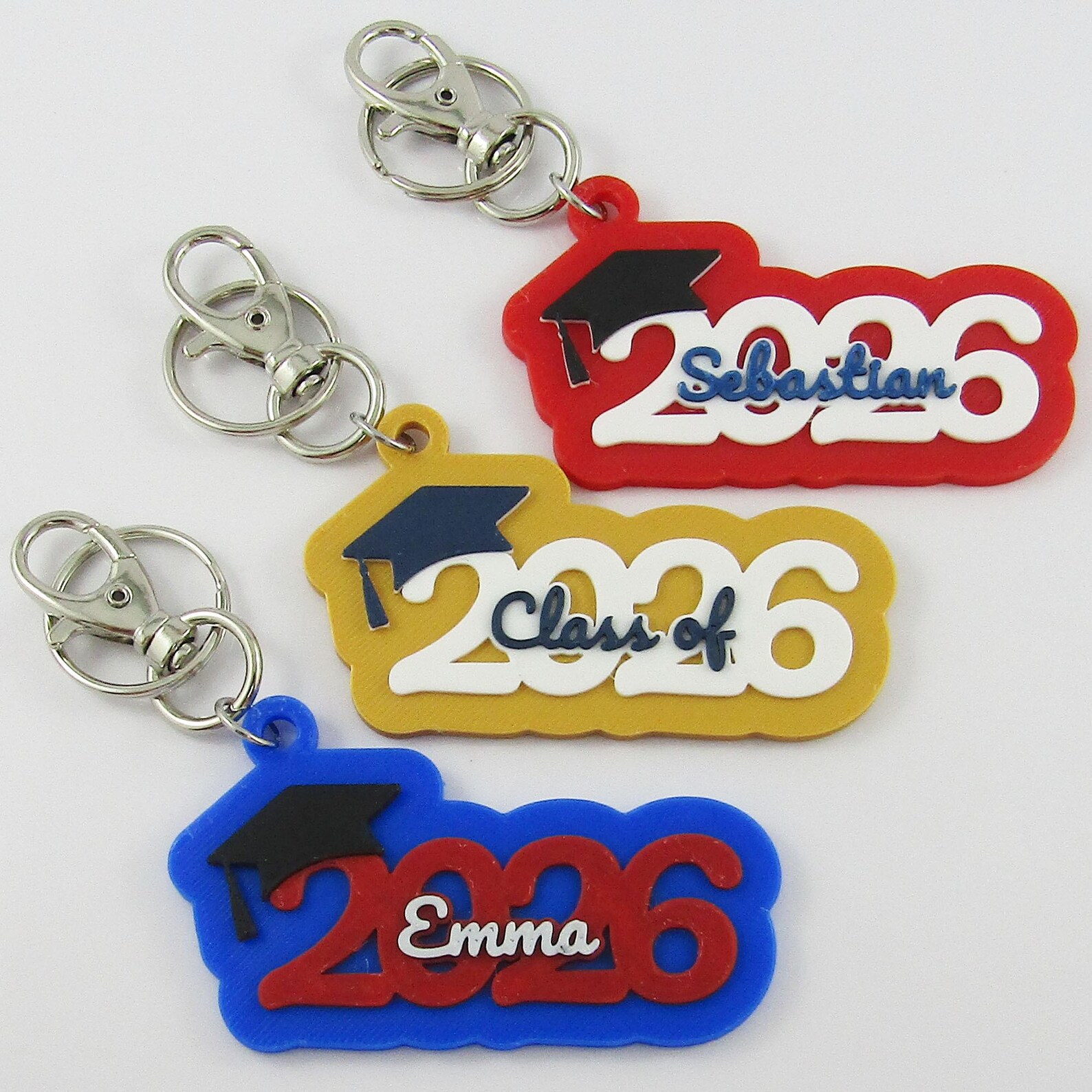 2026 Graduation Cap Keychain Bag Tag 77mm 2026 Year Student Gift - Etsy ...