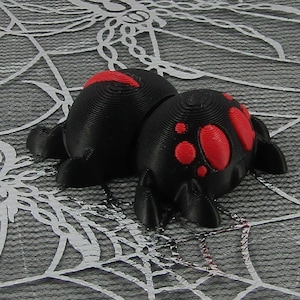 Articulating 3D Halloween Jumping Spider Fidget Toy Desk Decoration Gift