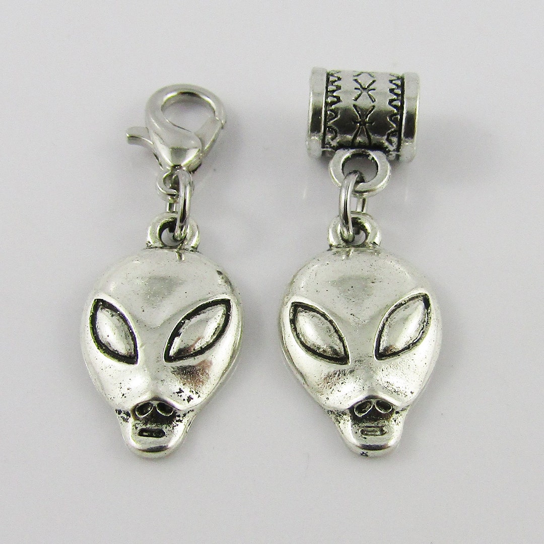 Alien Extra-terrestrial Charm Select Clip on or European Charm Alloy ...
