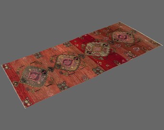 4’7 X 13 Floor" Turkish Runner,Oushak Rug Runner,Vintage Runner Rug,Oushak Rug Runner,Handmade Rug,Floor rug runner,Home Decor Rug Runner