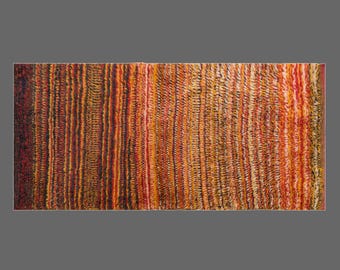 Turkish Tulu Shaggy Rug, 70 x 140 cm, 2.3 x 4.6 ft, 70+ Years Old Wool