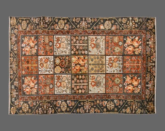 Area Rug, "Turkish Rug, Vintage Rug, 4 x 6'5 feet, Oushak Rug, Antique Rug, Oriental Rug, Handmade Rug, Decorative Rug, Large Rug, Old Rug