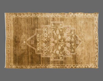 Blossoms of Kars, Vintage Turkish Rug, 6 x 10 ft, Vintage Rug