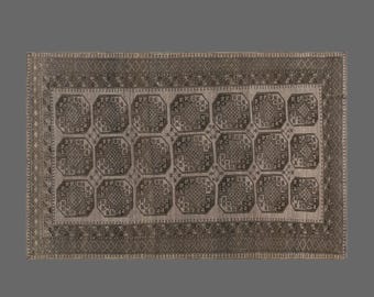 Area Rug, Turkish Rug, Vintage Rug, 7 x 11 feet, Oushak Rug, Antique Rug, Oriental Rug, Handmade Rug, Decorative Rug, Muted Rug, Old Rug
