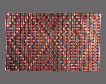 Vintage Turkish Rug, 5x9 Rug, Area Rug, Turkish Rug, Handwoven Wool Carpet, Living Room Rug, 5x9 Carpet