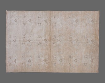 Turkish Rug,Decorative" Rug,Wonderful Turkish Rugs on Sale! FREE SHIPPING! Vintage Rug,Oushak Rug,Rug,Chic Rug,5" x 8" feet 150 x 243 cm