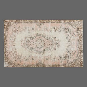 Vintage Rug, Area Rug, Turkish Rug, 3&#39;9 x 6&#39;8 feet, Oushak Rug, Antique Rug, Oriental Rug, Handmade Rug, Decorative Rug, Large Rug,Old Rug