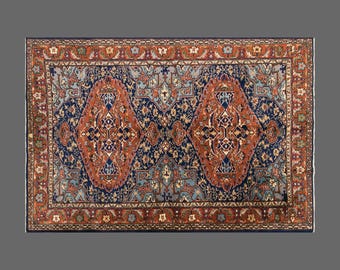 6x10 rug,  6'4 x 9'9 rug, Oushak Rug", Area Rug, Turkish Rug, Vintage Rug,  6'4 x 9'9 feet, Antique Rug, Oriental Rug, Handmade Rug