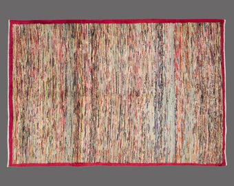 Vintage Turkish Rug, 6x9 Rug, Turkish Rug, Area Rug, Handwoven Wool Carpet, Bohemian Area Rug, 6x9 Carpet