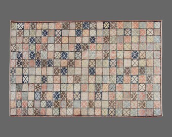 Area Rug, "Turkish Rug, Vintage Rug, 6'3 x 9'6 feet, Oushak Rug, Antique Rug, Oriental Rug, Handmade Rug, Decorative Rug, Large Rug, Old Rug