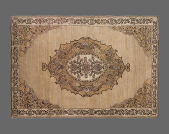 Large Kars Rug, Turkish Rug, Vintage Rug, 7'9 x 11 feet, 236 x 336 cm Rug, Oriental Rug, Handmade Rug, Decorative Rug, Kars Rug, Old Rug
