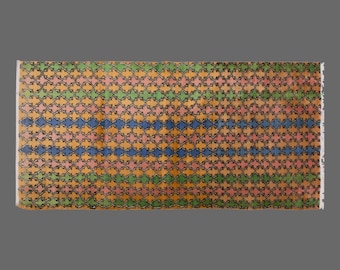 4x9 Handwoven Vintage Turkish Rug, 4x9 Rug, Hallway Rug, Area Rug, Wool Runner Carpet, Hallway Area Rug, 4x9 Carpet