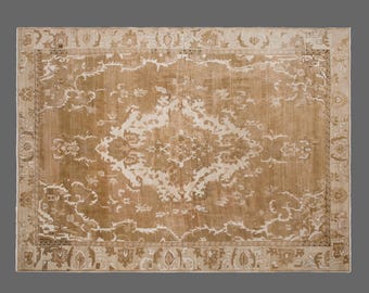 Antique Turkish Kars Rug 227x305 cm / 7.5x10 ft | 60+ Year Old Area Rug