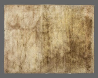 5x7 Turkish Handmade Wool Shaggy Rug,Bohemian Beni Ourain Rug,Flokati Rug