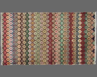 Vintage Turkish Rug, 5x9 Rug, Area Rug, Turkish Rug, Handwoven Wool Carpet, Boho Area Rug, 5x9 Carpet