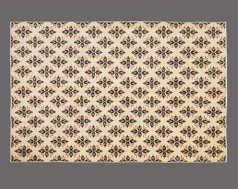 Vintage Turkish Rug, 7x10 Rug, Turkish Rug, Handwoven Wool Carpet, Large Area Rug, 7x10 Carpet, Wool Rug, Area Rug