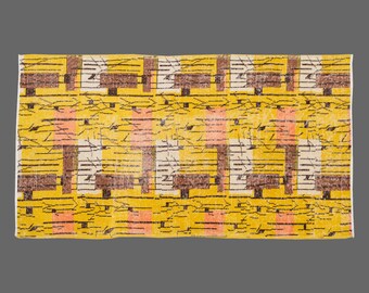 Area Rug, "Turkish Rug, Vintage Rug, 3'5 x 6'4 feet, Oushak Rug, Antique Rug, Oriental Rug, Handmade Rug, Decorative Rug, Large Rug, Old Rug