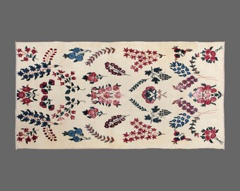Turkish Rug, Vintage Rug, 3'9 x 7'5 feet, Oushak Rug, Antique Rug, Oriental Rug, Handmade Rug, Decorative Rug,Boho Rug, Old Rug,Area Rug