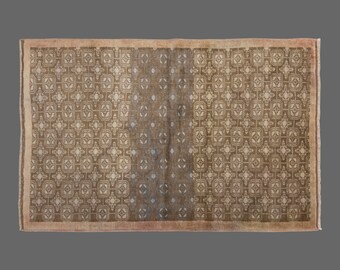 Vintage Rug, Area Rug, Turkish Rug, 4 x 6 feet, Oushak Rug, Antique Rug, Oriental Rug, Handmade Rug, Decorative Rug