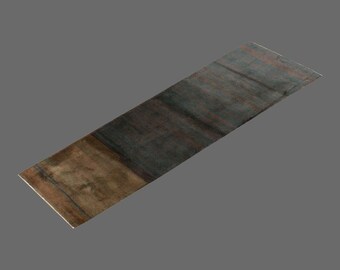 Echoes of Oushak, Vintage Turkish Rug, 3 x 8.2 ft Rug, Vintage Runner