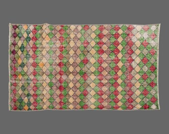 Vintage Rug, Area Rug, Turkish Rug, 3'1 x 5'3 feet, Oushak Rug, Antique Rug, Oriental Rug, Handmade Rug, Decorative Rug, Large Rug,Old Rug