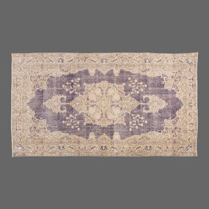 Area Rug, &quot;Turkish Rug, Vintage Rug, 3&#39;9 x 6&#39;7 feet, Oushak Rug, Antique Rug, Oriental Rug, Handmade Rug, Decorative Rug, Large Rug, Old Rug