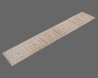 3 X 18 Floor" Turkish Runner,Oushak Rug Runner,Vintage Runner Rug,Oushak Rug Runner,Handmade Rug,Floor rug runner,Home Decor Rug Runner