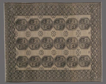 Vintage Turkish Rug, 9x12 Rug, Area Rug, Turkish Rug, Handwoven Wool Carpet, Oversized Area Rug, 9x12 Carpet