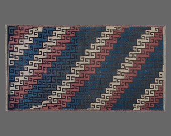 Turkish Rug, Area" Rug, Vintage Rug, 4'3 x 8'2 feet, Anatolian Rug, Antique Rug, Oriental Rug, Handmade Rug, Decorative Rug, Muted Rug