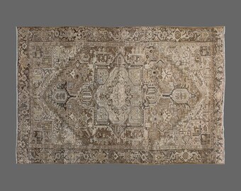 Turkish Rug, Area" Rug, Vintage Rug, 8'2 x 11 feet, Anatolian Rug, Antique Rug, Oriental Rug, Handmade Rug, Decorative Rug, Muted Rug